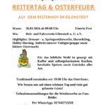 Reitertag & Osterfeuer – 30 Jahre Reitverein Eilenstedt